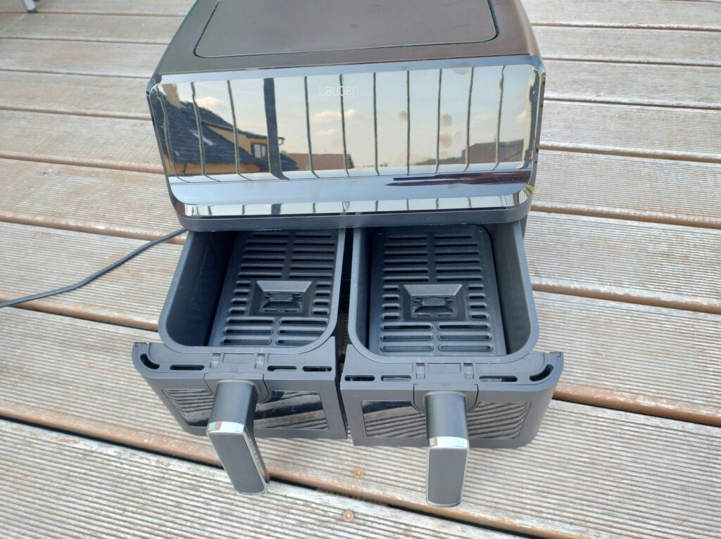 Recenze: horkovzdušná fritéza Lauben DualZone Air Fryer 8000BC: rodinné provedení s vysokým výkonem a oddělenými zónami 2 Lauben DualZone Air Fryer 8000BC 32 1