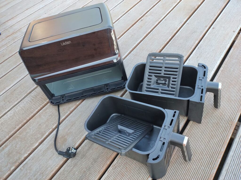 Recenze: horkovzdušná fritéza Lauben DualZone Air Fryer 8000BC: rodinné provedení s vysokým výkonem a oddělenými zónami 8 Lauben DualZone Air Fryer 8000BC 33 1