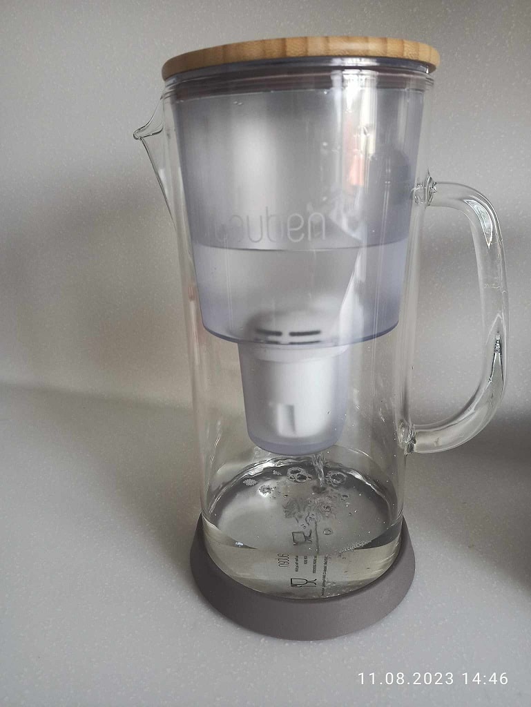Recenze Lauben Glass Water Filter Jug 32GW: tvrdou vodu už nemusíte řešit 11 Lauben Glass Water Filter Jug 32GW 1