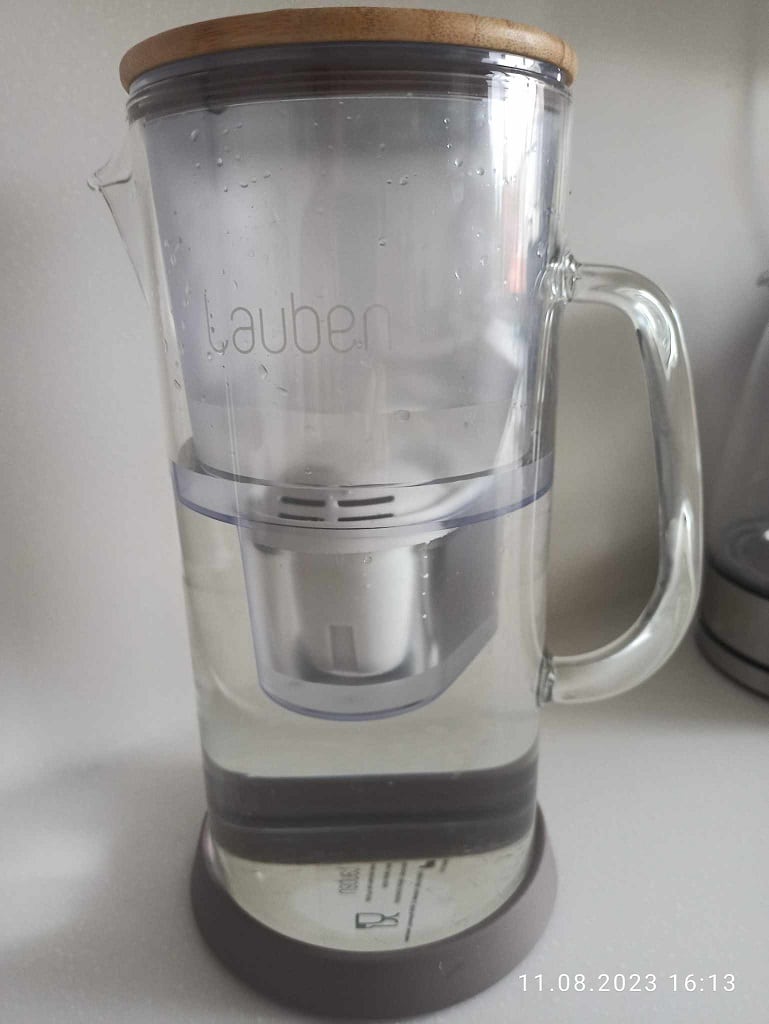 Recenze Lauben Glass Water Filter Jug 32GW: tvrdou vodu už nemusíte řešit 12 Lauben Glass Water Filter Jug 32GW 4