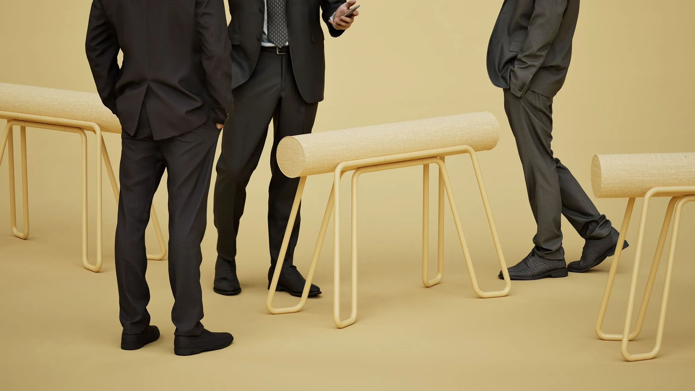 Studenti UMPRUM navrhli pro LD Seating osm kancelářských doplňků 2 LOG: kancelářské sezení Antona Jablonského pro LD Seating