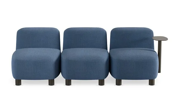 LD Seating uvádí modulární sezení Pod a Nido Bench: Sestavu složíte sami 11 Sestava pufů Pod v modré a šedé kombinaci