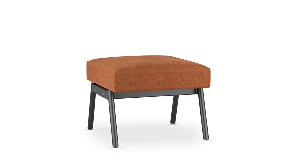 LD Seating uvádí modulární sezení Pod a Nido Bench: Sestavu složíte sami 20 Jednomístná lavice Nido Bench bez opěráku v červeném potahu